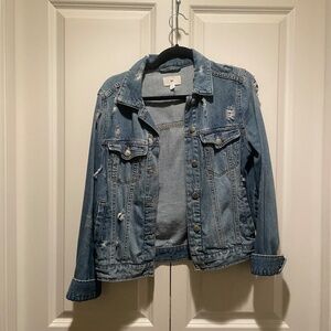 BP Distressed Jean Jacket